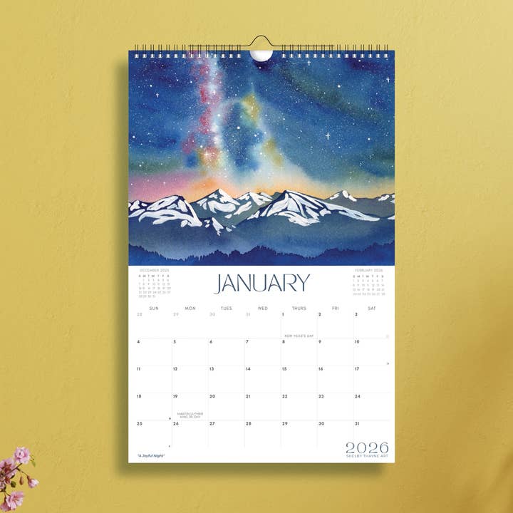 Shelby Thayne Art - Wholesale Calendar - 2026 Mountain Nature Calendar | Hanging Wall Calendar9