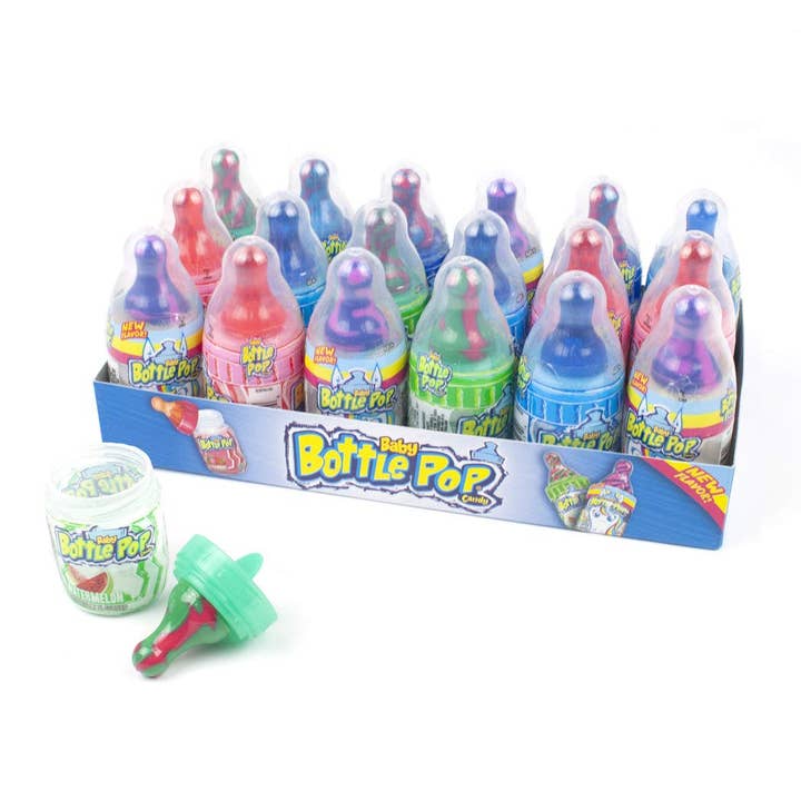 Sugar Bear Candy - Wholesale Lollipop - Baby Bottle Pops 18 ct.