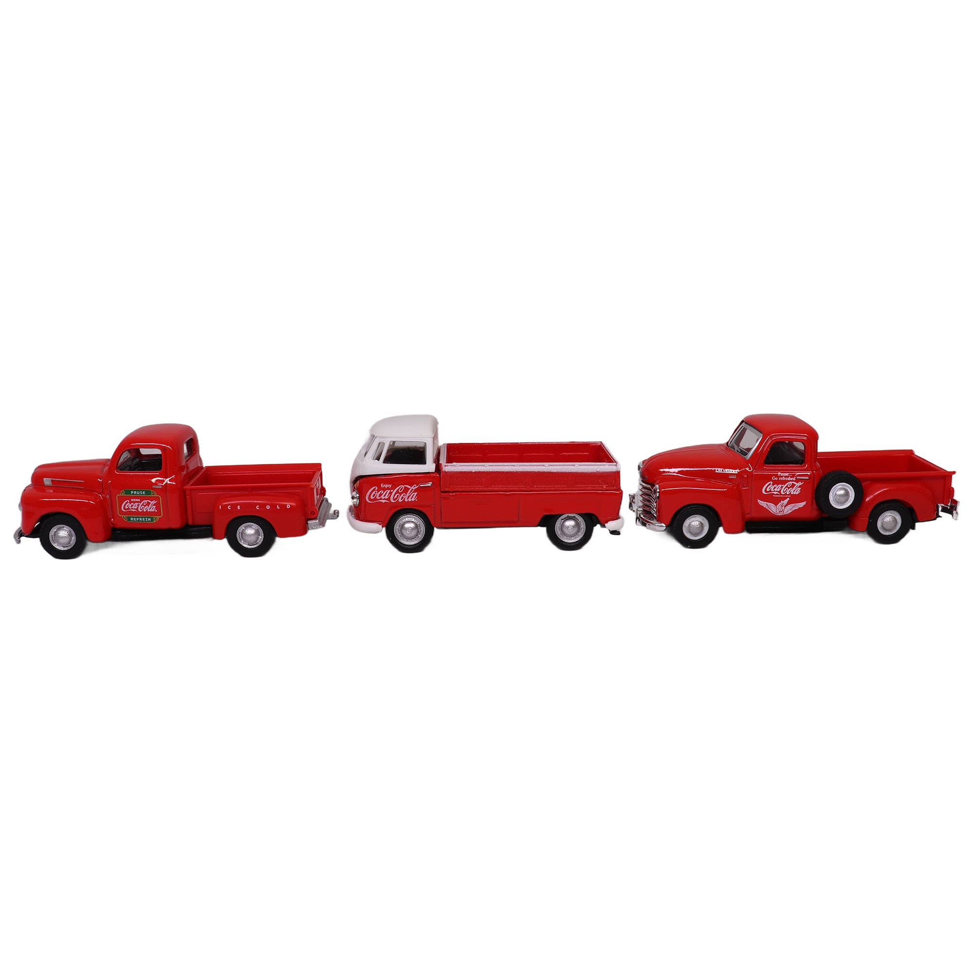 Motor City Classics, Inc. - Wholesale Decorative Tabletop Object - 1:72 Scale Coca-Cola Pickup Gift Set Diecast Model5