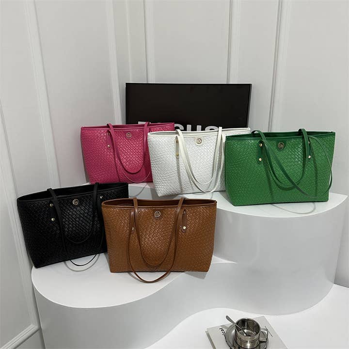 SALINA TRADING INC - Wholesale Tote bag – Women's - Women Fashion Casual Solid Color Tote Bag7