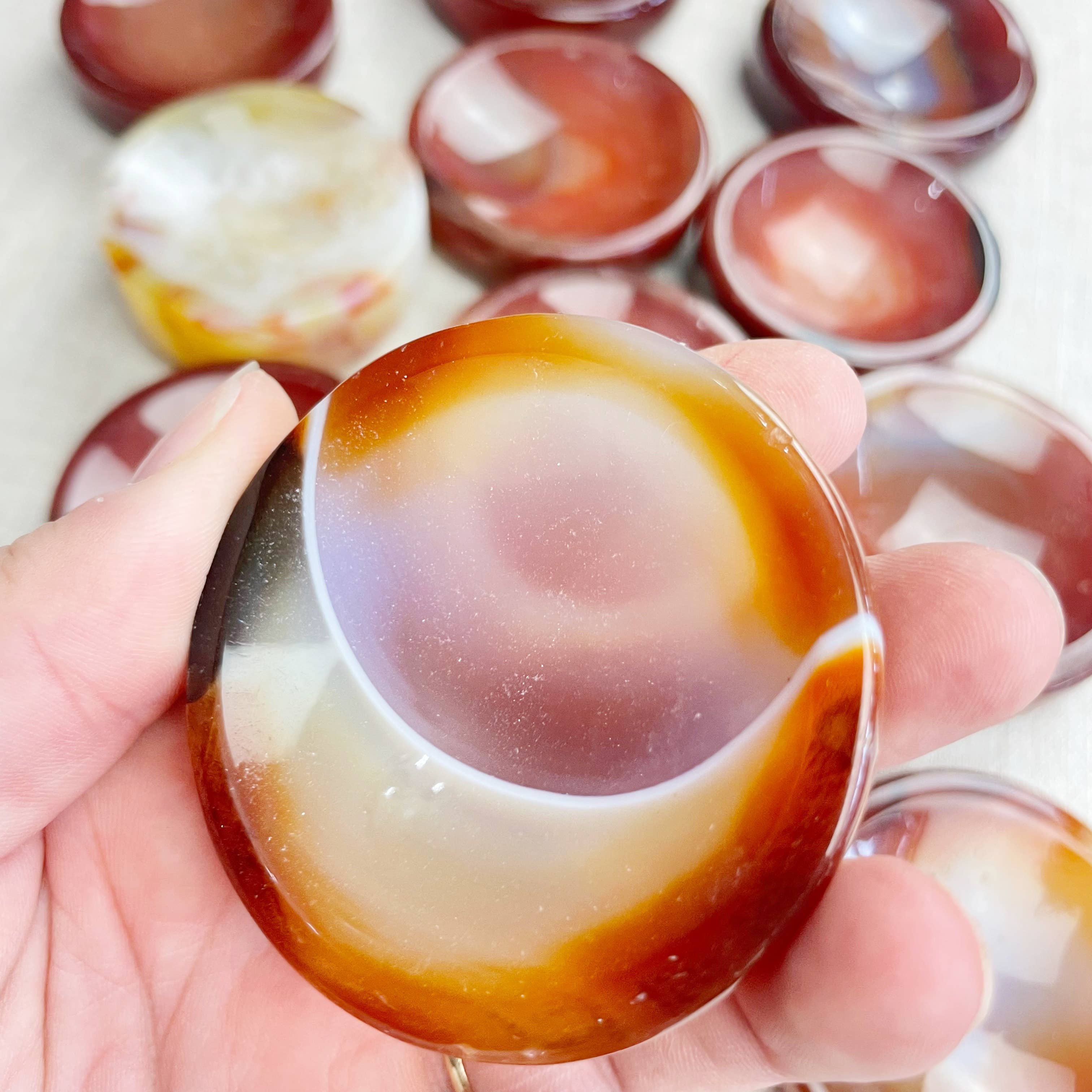 Ewelina Pas Jewelry – wholesale Decorative plate/dish/bowl – Small Carnelian Bowl9