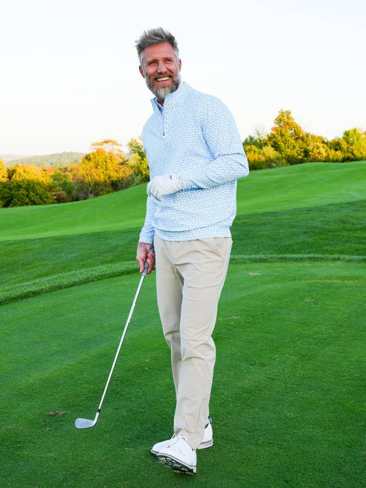 USA Palm - Wholesale Sweatshirt - Unisex - Cloud 1/4 Zip124