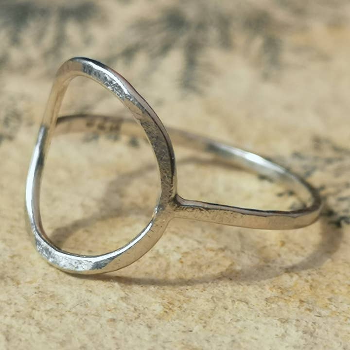 Ronde ring van sterling zilver voor wholesale door Gaia's Candy