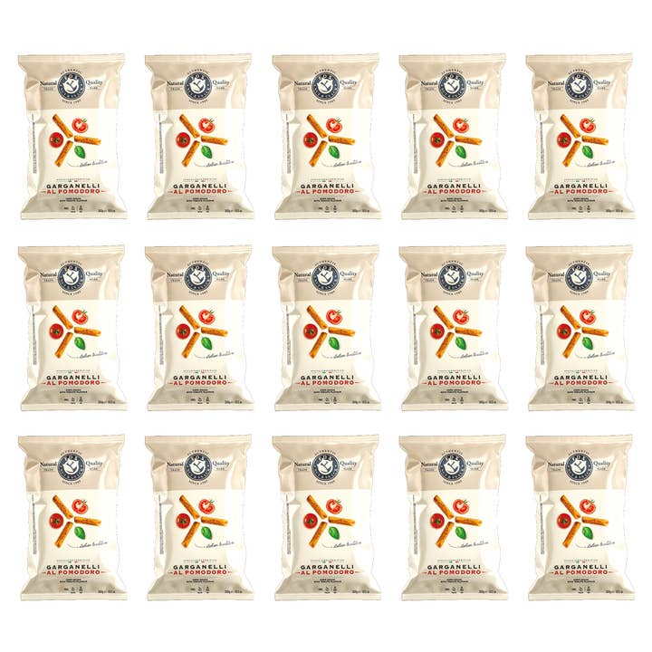 Fox Nut&Snack - Wholesale Puffed Snack - Garganelli with tomato 15 pcs x 300 g1