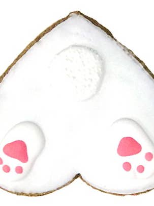 Golosinas para perros sin gluten Easter Bunny Tails para venta al por mayor de Pawsitively Homemade