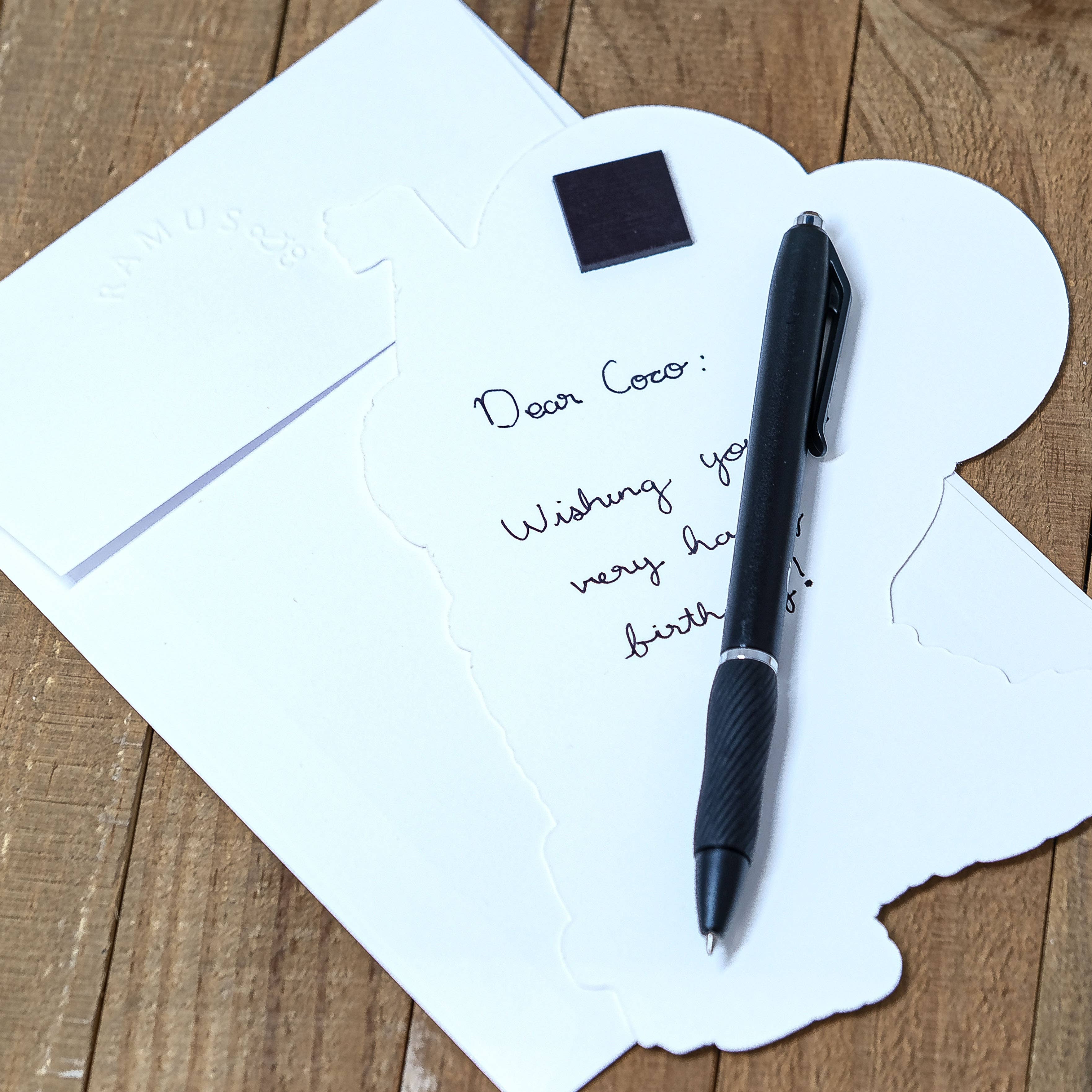 Ramus & Co. - Wholesale Everyday Greeting Card - Golden Dog Ski Gondola Fridge Card6