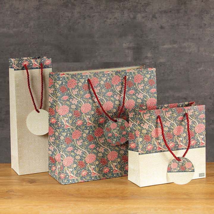The Gifted Stationery Company - Wholesale Gift Bag - Gift Bag (Large) - William Morris - Cray