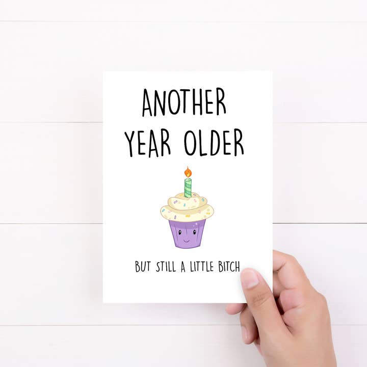 Sorry Not Sorry Co - Wholesale Birthday Card - Funny Sarcastic Birthday Cards, Adult Humor, Little Bitch1