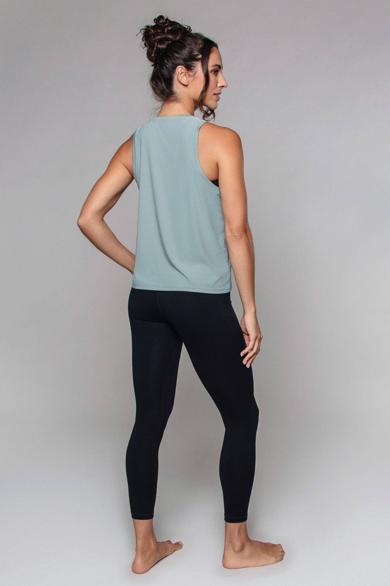 Relaxed Studio Tank Vest Soft Sage for wholesale on Faire4