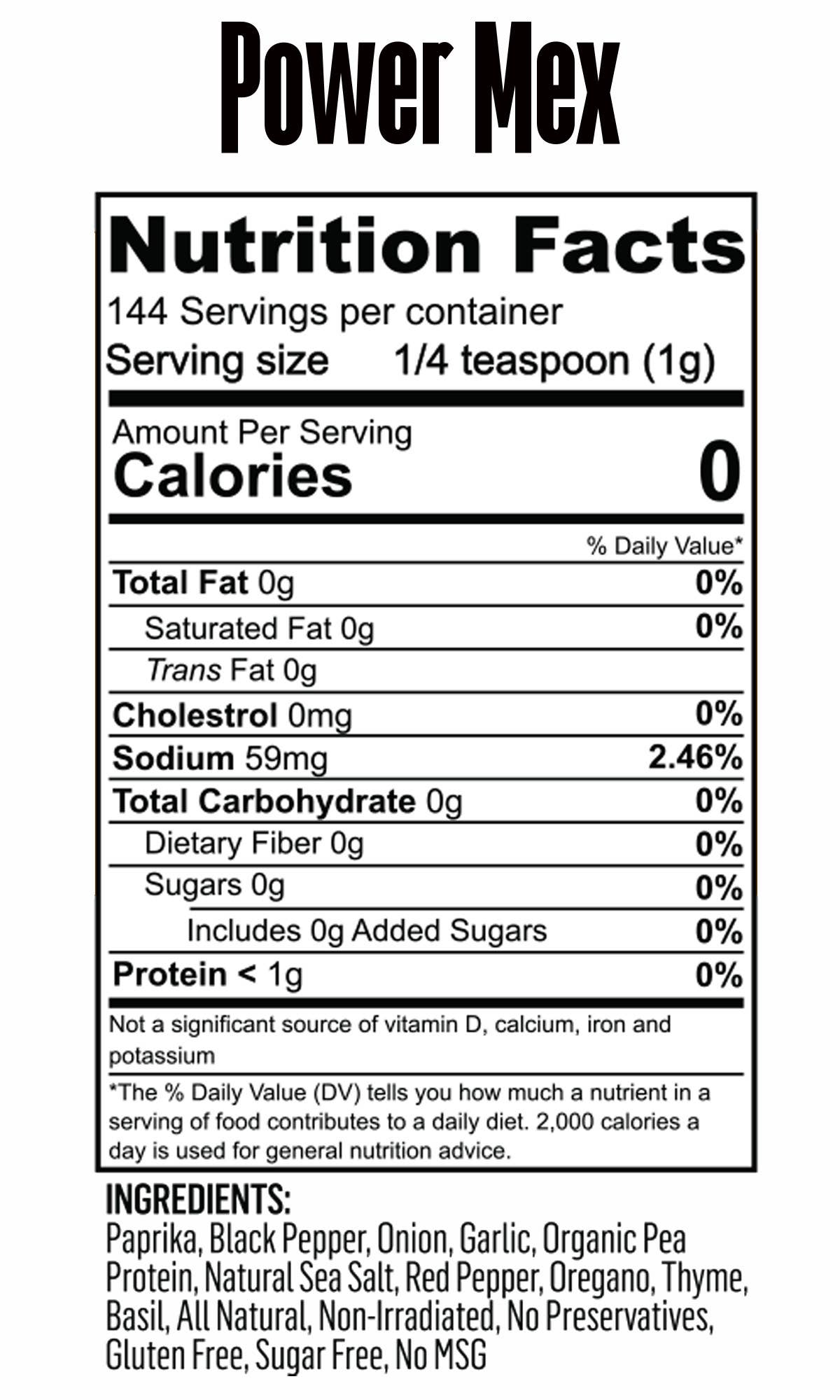 Spice Beast Inc - Wholesale Dried Spice Mix - Power Mex Pro4