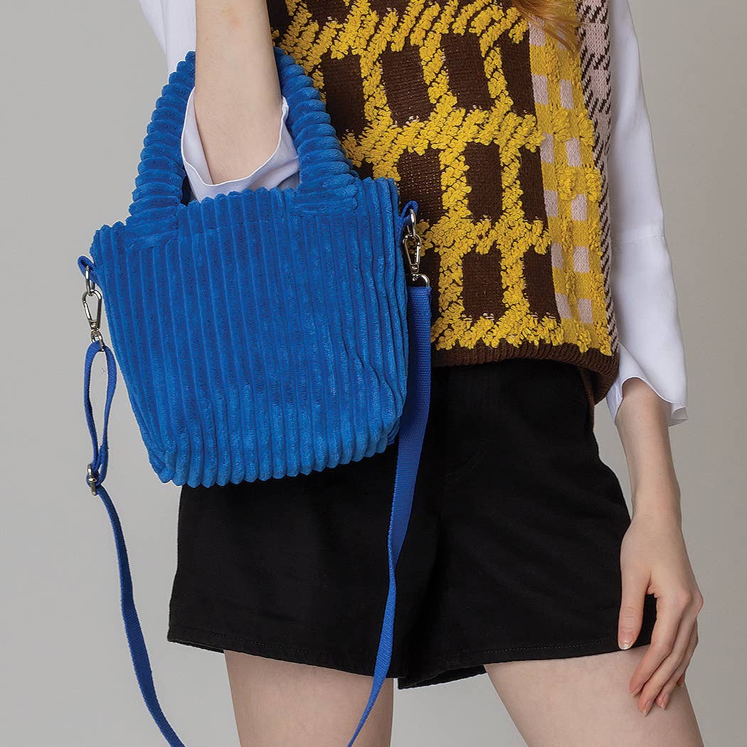 Fashion City – wholesale Bärkasse - Dam – Mini tygpåse i manchester med axelrem7