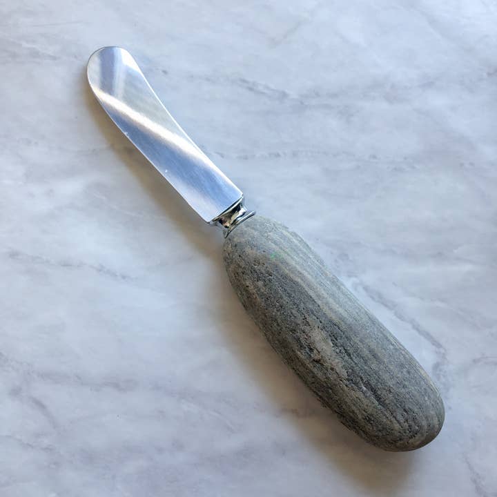 Funky Rock Designs - Wholesale Cheese Spreader - Ergonomic Stone Cheese Spreader5
