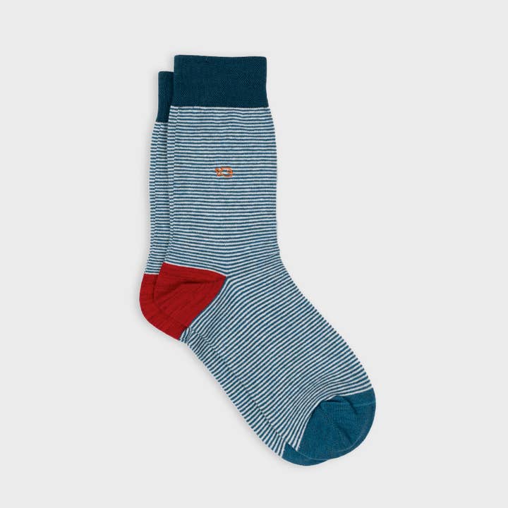 Striped Combed Cotton Socks Romper for wholesale by BILLYBELT