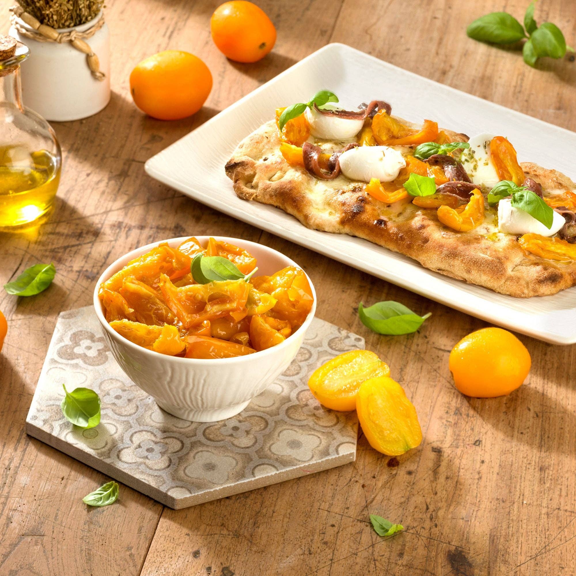 Ciao Imports - Wholesale Pasta Sauce - Greci, Yellow Oven Roasted Tomatoes in Oil (780g/27.51oz)1