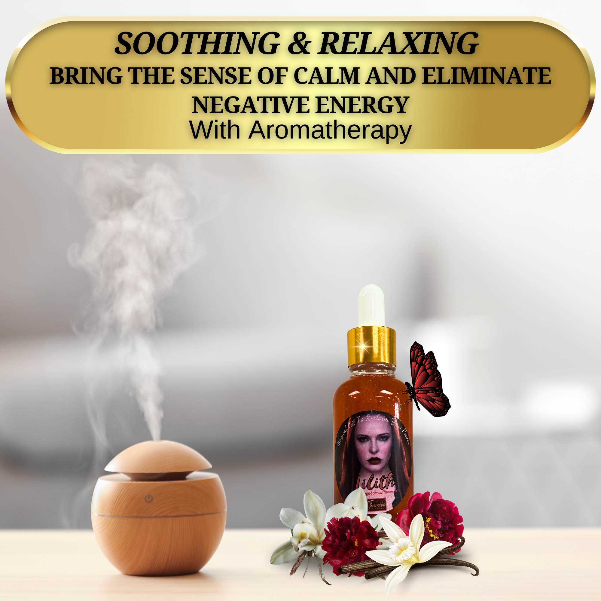The Goddess of Flame - Venta al por mayor Aceite esencial - Gotero de aceite para unción Lilith3