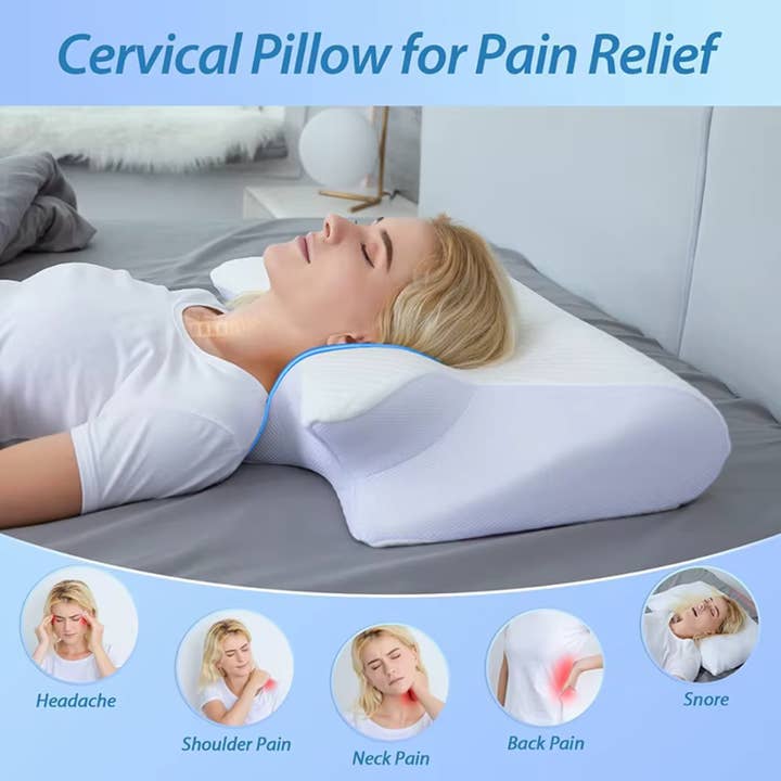 Moderny - Wholesale Bedding Pillow - SleepWellâ„¢ Ergonomic Neck Pillow