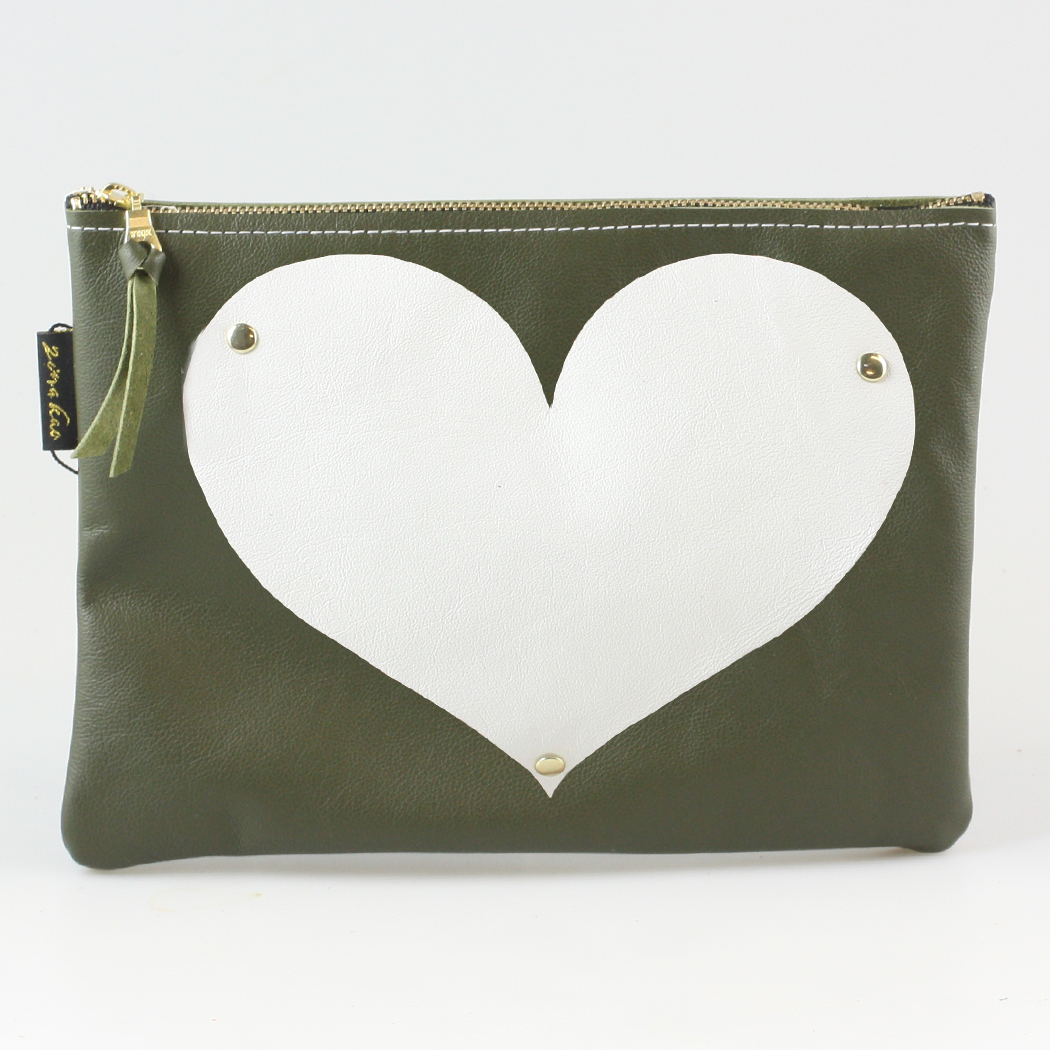 Zina Kao Exclusives – Engroshandel Posetaske - Dame – Soft Heart Applique: 3 størrelser! 21