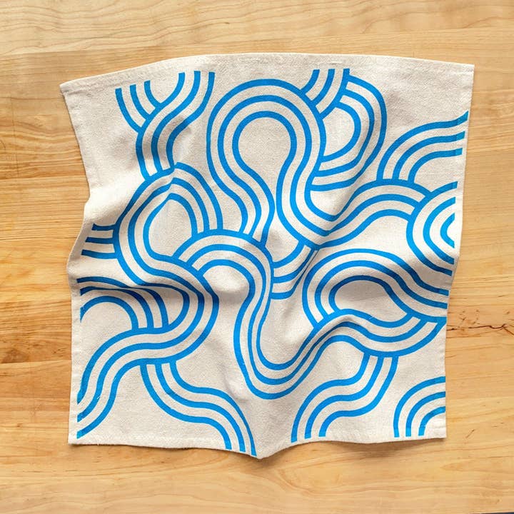 Bright Beige - Wholesale Dinner & Cloth Napkin - Hand Printed Natural Cotton Cloth Napkins