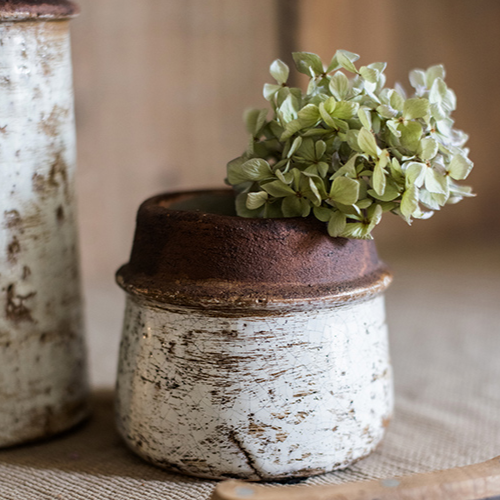 Rustic Reach - Wholesale Vase - Restoration Ceramic Planter Vase3