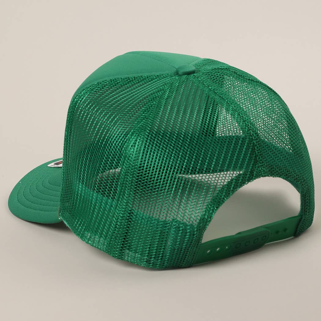 Fashion City - Vente Casquette de camionneur – unisexe - Casquette à filet avec écusson brodé "You Had Me At Day Drinking"6