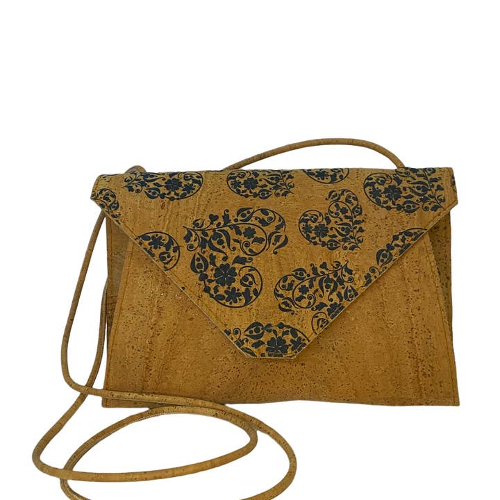 Atelier da Cortiça - Wholesale Crossbody Bag - Women's - Cork Envelope Crossbody Bag0