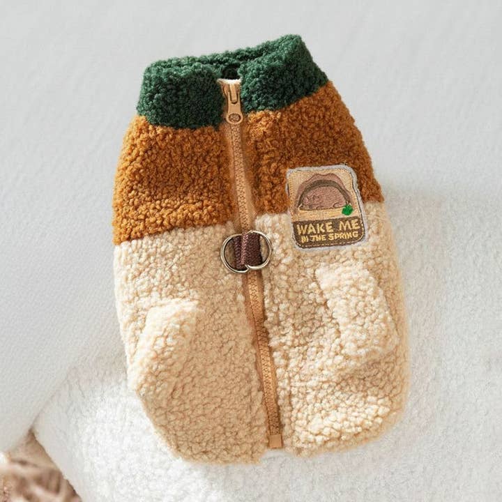 Modische Fleece-Katzenweste mit Leinenöse für den Großhandel von kapeit