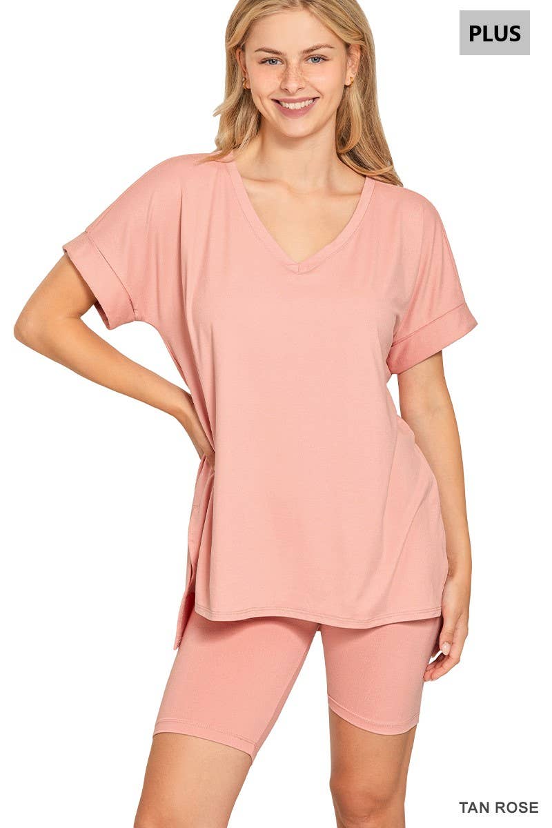 42POPS - Wholesale Lounge Set - Women's - '...Plus Microfiber Top & Leggings 2pc Set18