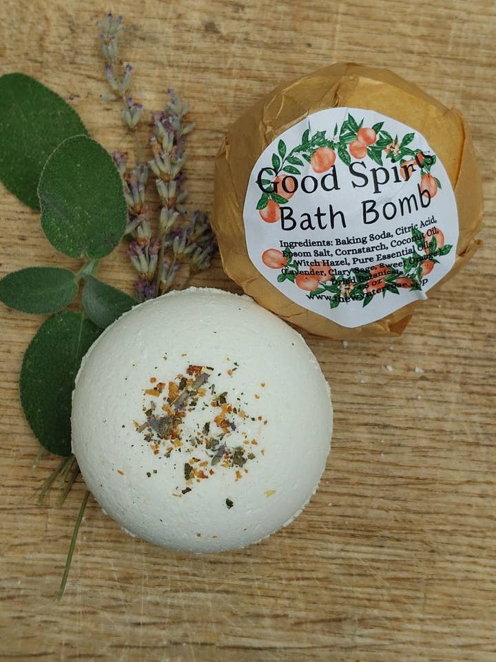 "Good Spirits" Bath Bomb for wholesale by The Wynter Rose