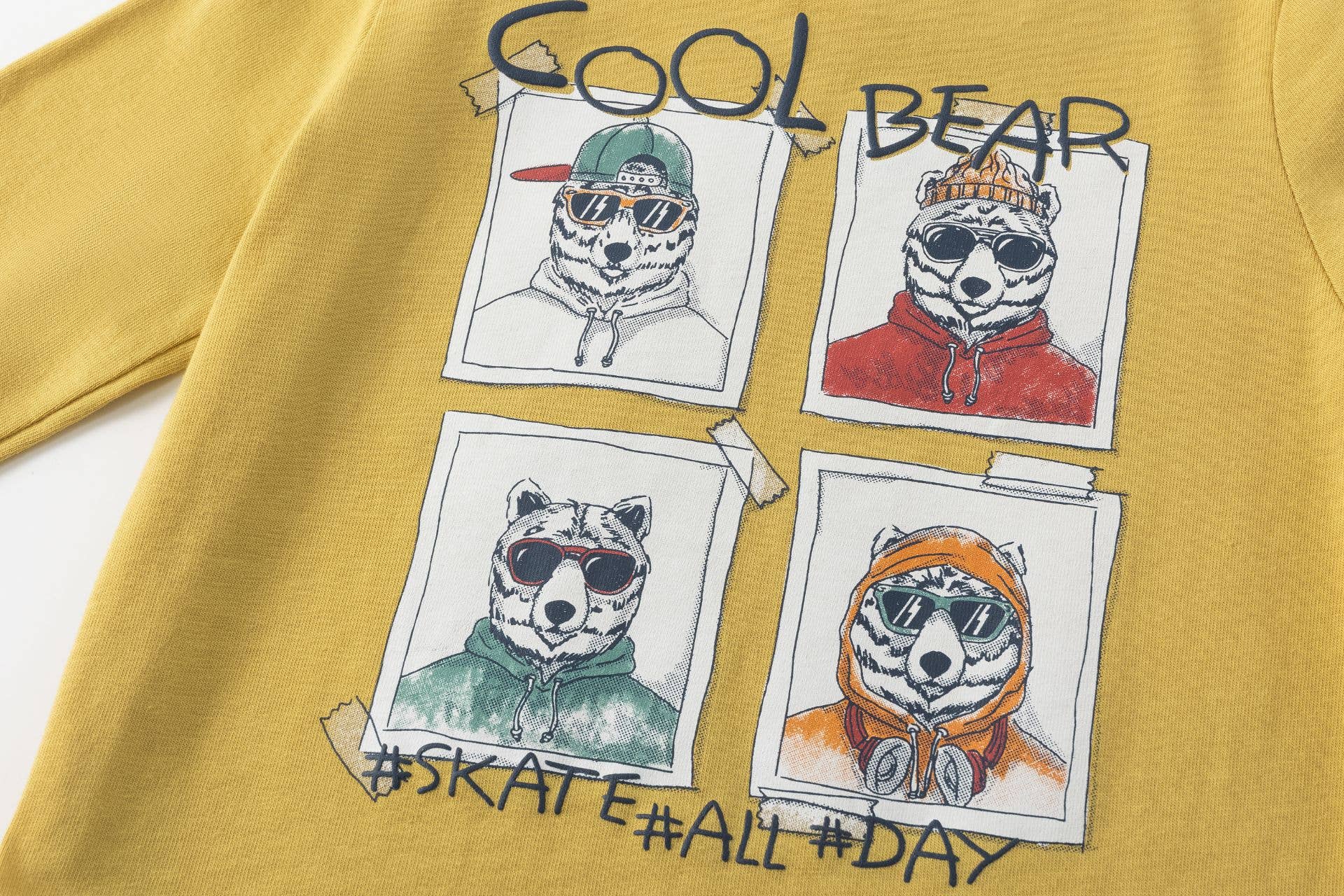 Newness Kids - Wholesale Screen Printed T-Shirt - Kids - Long-sleeve boy's t-shirt JBI652425