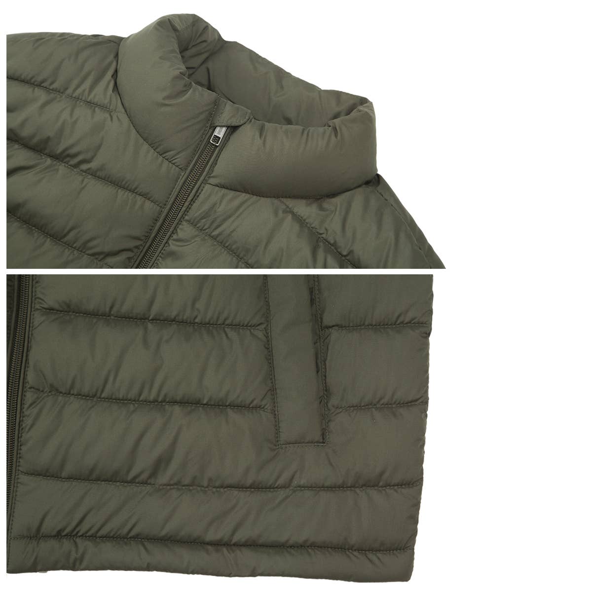 Rokka & Rolla - Wholesale Outerwear Vest - Men's - Men's Packable Puffer Vest Warm Sleeveless Jacket18