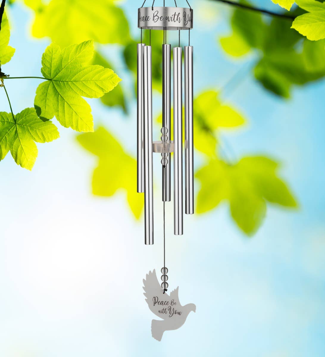 Regal Art & Gift - Wholesale Wind Chime - Sentiment Chime 32" - Dove3