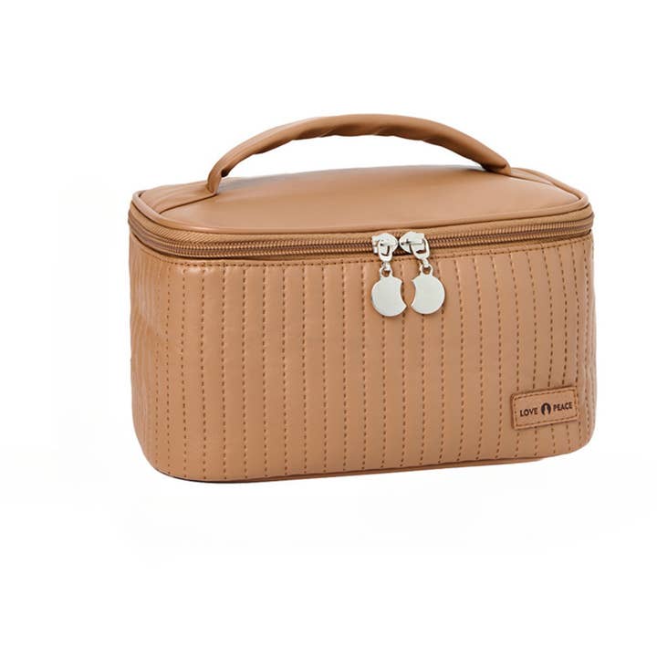 wandf - Wholesale Makeup Storage Box - Durable PU Makeup Storage Case with Secure Zipper for Women1