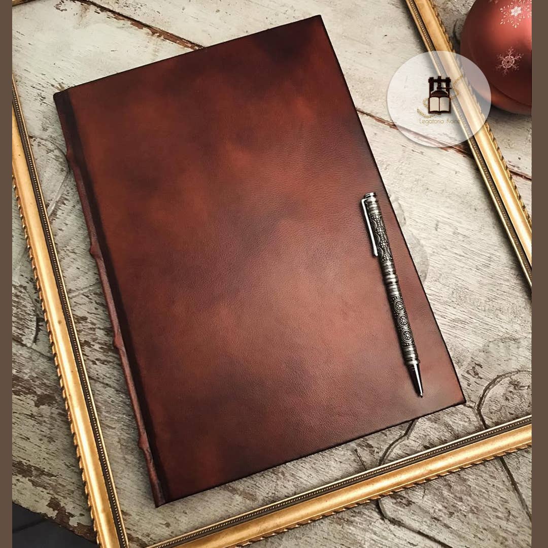 Legatoria Koiné – Großhandel Tagebuch – Klassisches Notizbuch aus echtem Leder10