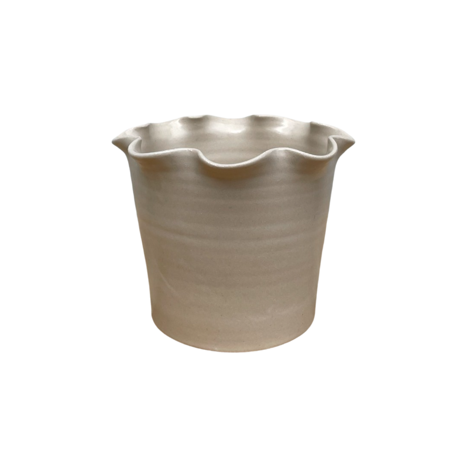Paige Mitchell - Wholesale Plant Pot - Frilly Pot - Stoneware.2