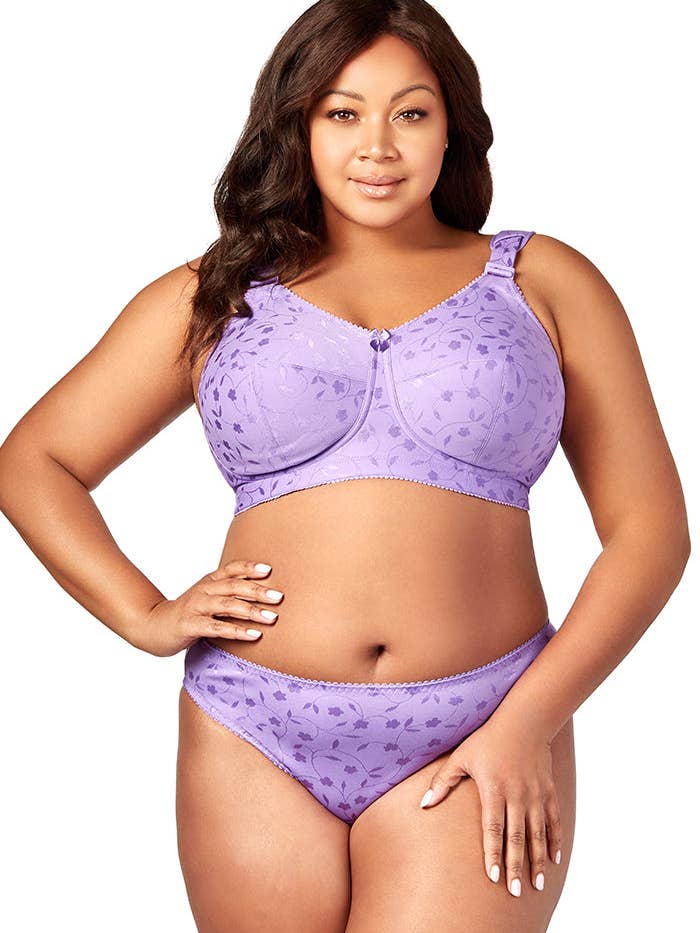 Super Curves Full Coverage Softcup Bra 1305 Lilac for wholesale by Elila