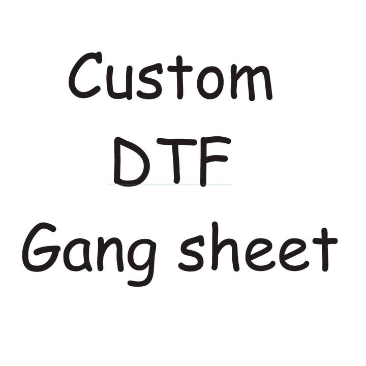 Custom dtf gang sheet for wholesale by KTD DESIGNS