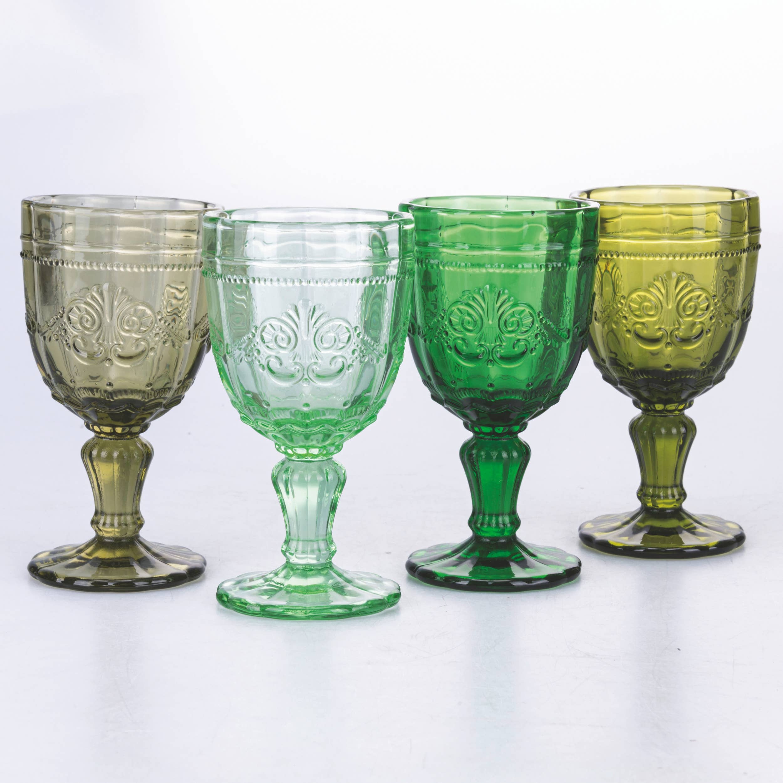 VdE Tivoli 1996 - Vendita all'ingrosso Bicchieri da vino - SYRAH SET 4 CALICI GREENERY12