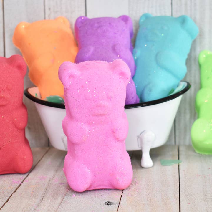 Indulgence Bath Bakery - Wholesale Bath Bomb/Fizz - Yummy Gummy Bath Bomb Bears
