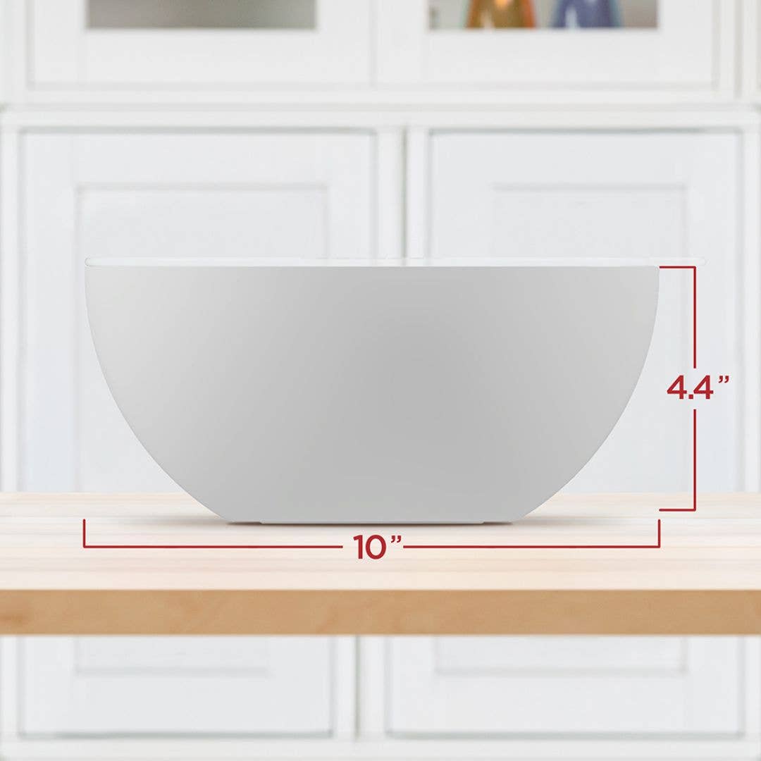 served - Wholesale Serve Bowl - A Super Bowl: Vacuum-Insulated Serving Bowl in White Icing4