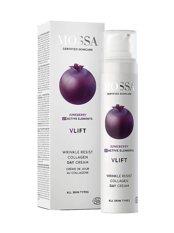 V-LIFT Anti-Wrinkle Collagen Day Cream for wholesale by MOSSA Naturkosmetik