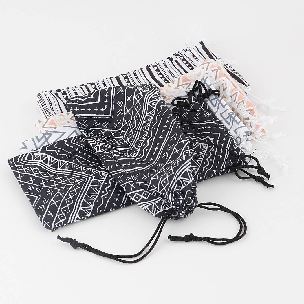 Multicolor Multi Triangle Sunglasses Pouch Bag for wholesale on Faire3