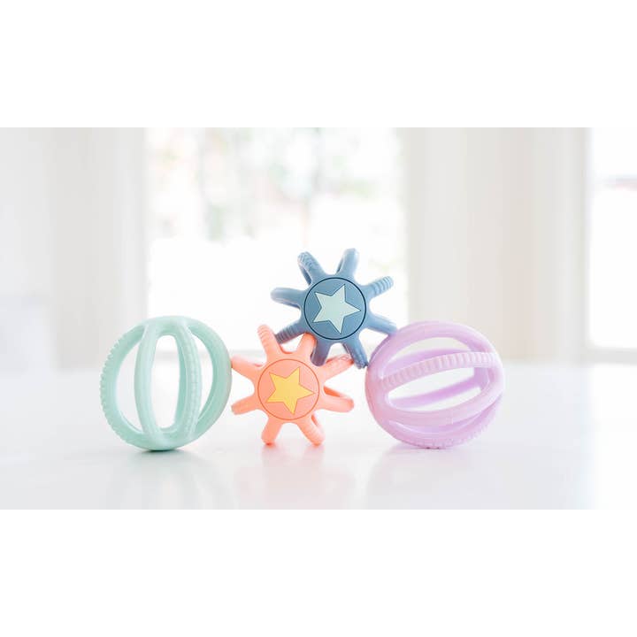 Silicone Teething Ball for Babies/Fidget Toy for Kids for wholesale by Bannor Toys