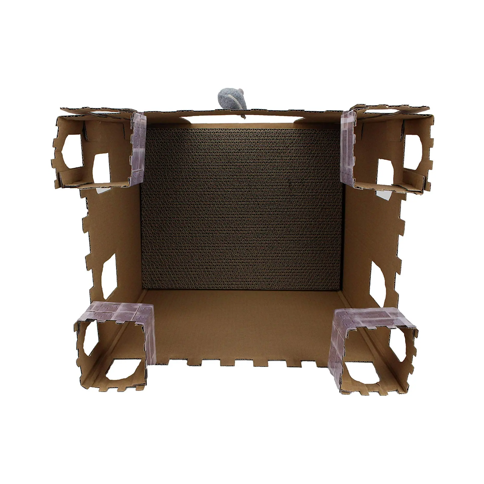 Midlee Designs – wholesale Pet scratcher – Cat – Midlee Castle Cat Scratcher House3