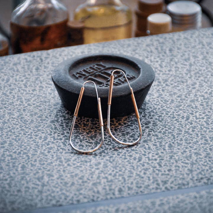 Cappio Earrings Copper for wholesale by Martini Metal Craft