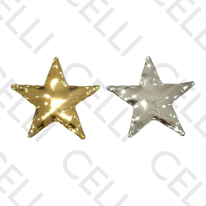 Steel Medal - star for wholesale by Celli Biju