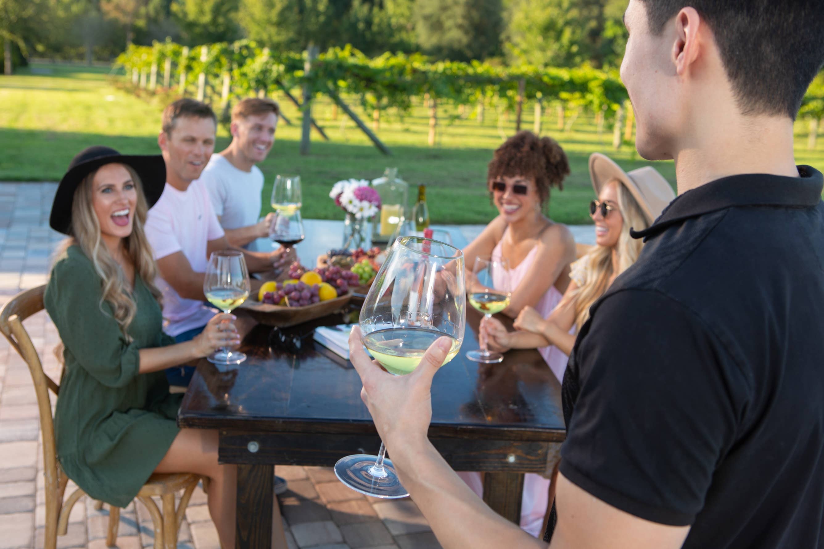 Big Wine Glasses - Vendita all'ingrosso Bicchieri da vino - IMPERIAL - Bicchieri da vino grandi oversize (set di 2)10