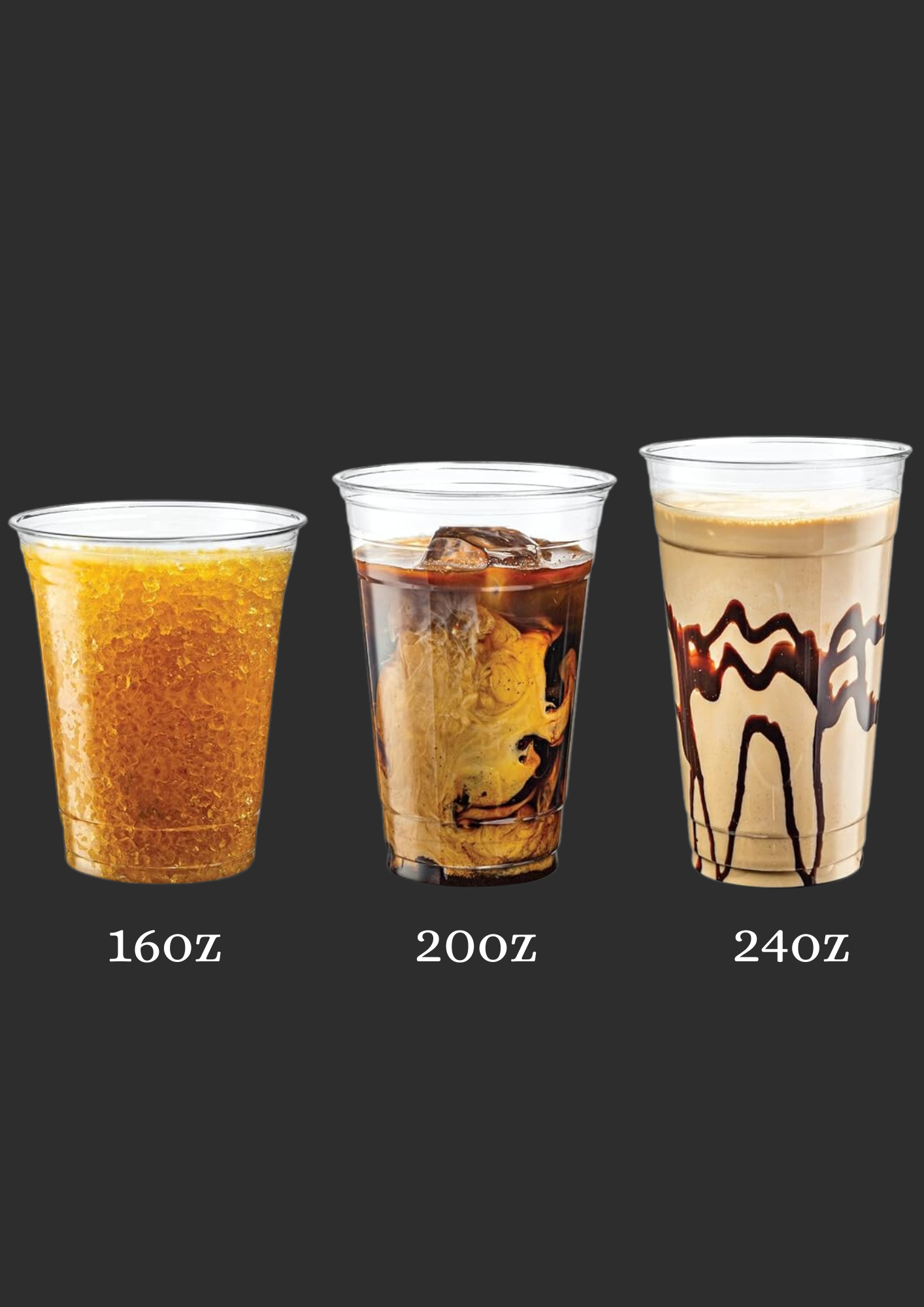 UNIMIX FLORAL - Wholesale Disposable Cup - Disposable PET Cup & Lid 98mm In Various Sizes & Types 50/PK4