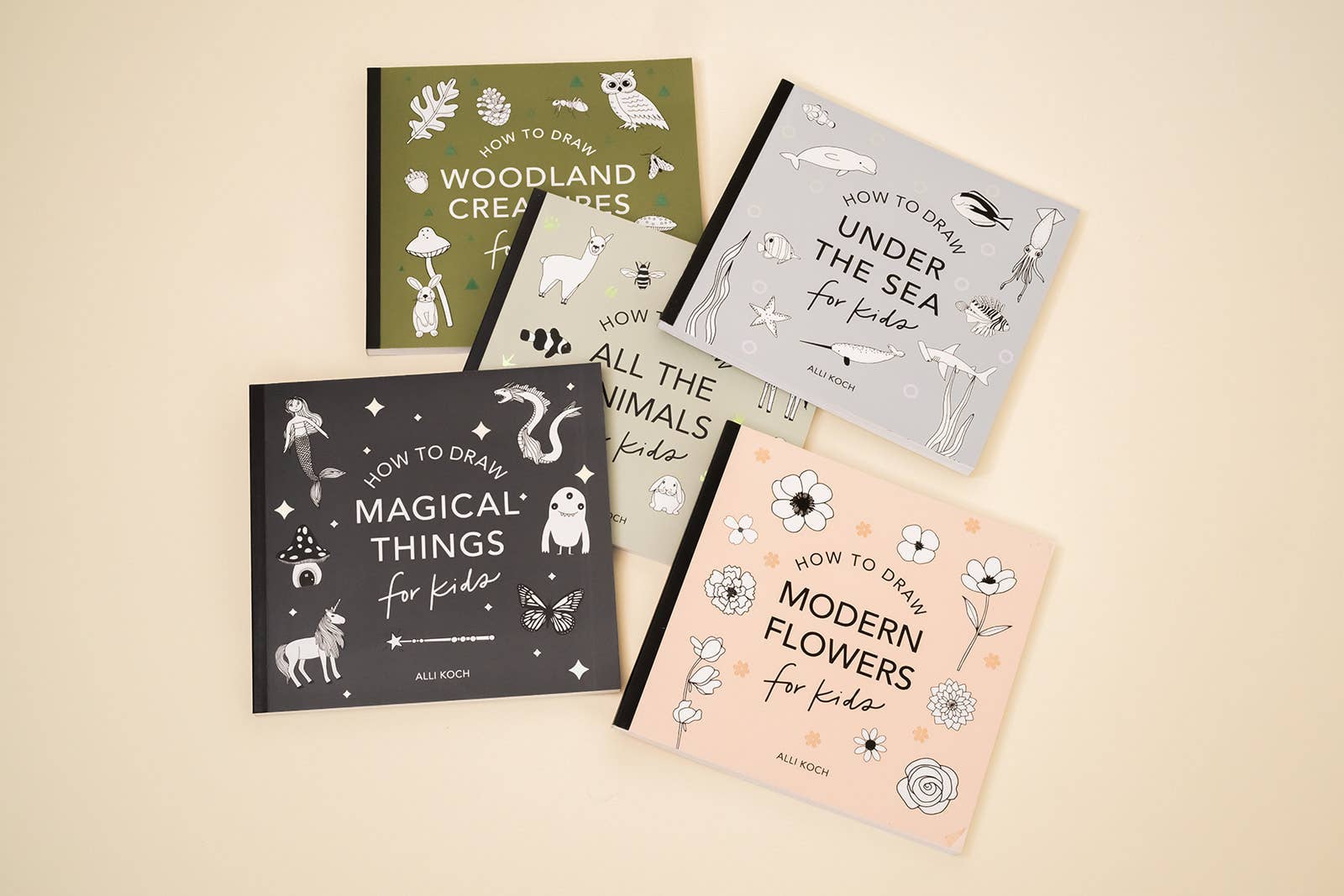 Paige Tate & Co. - Wholesale Coloring & Activity Book - Kids & Baby - How to Draw So Many Things: Set of 5 Books for Kids2