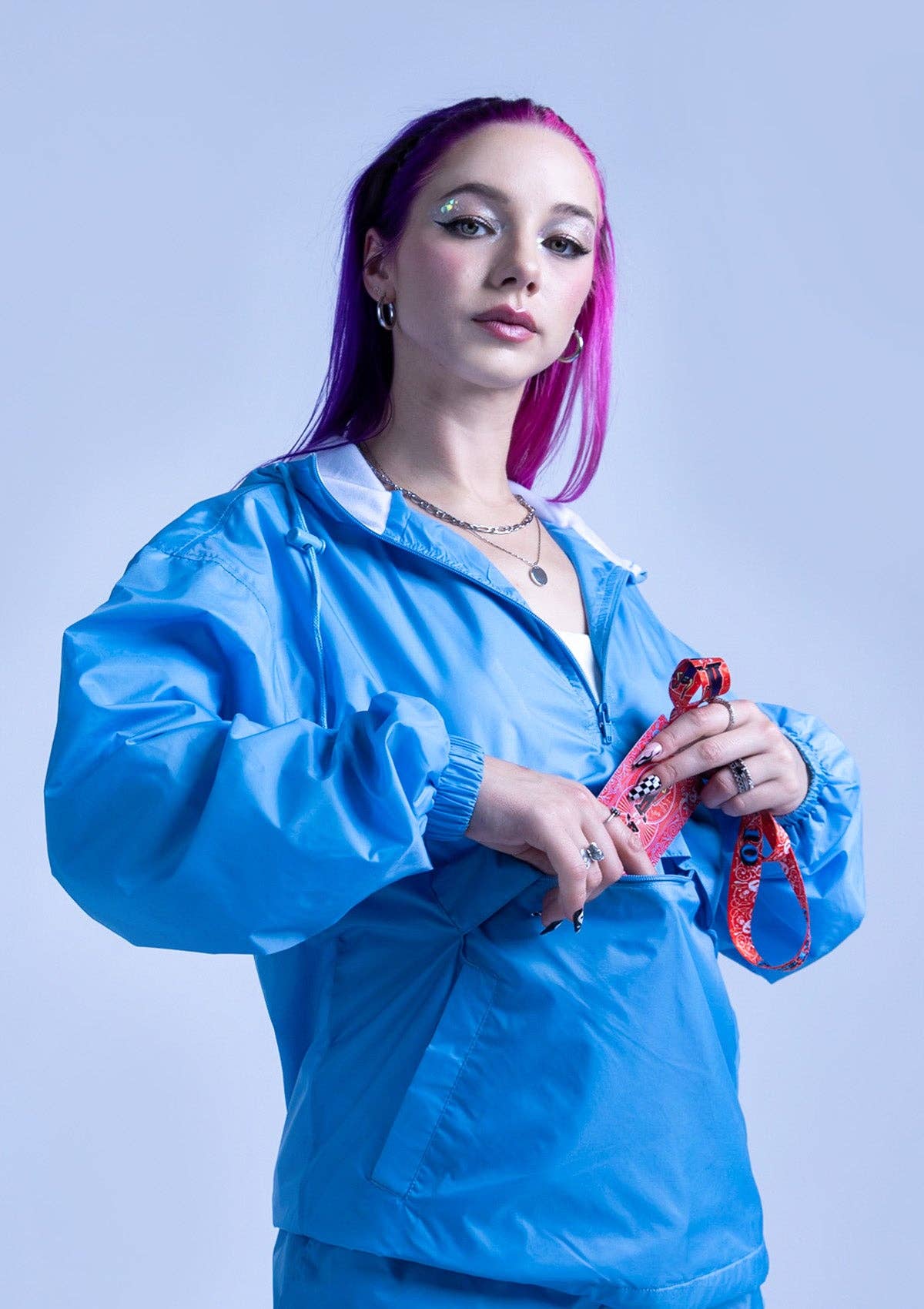 Vos Sports Inc. – wholesale Tracksuit – Men′s – 2300HS Half Zipper Nylon Warm Up Set (Various Colors)1