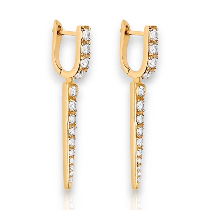 Luxe Arc Drop-örhängen för wholesale av Spitfire Girl